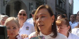 Gobernadora Nahle destaca la unidad laboral en Veracruz y avances en derechos de clase trabajadora.