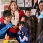 Desde Magdalena, Rocío Nahle refrenda compromiso con la niñez veracruzana.