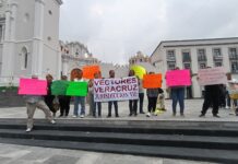 Extrabajadores de Vectores piden diálogo con Rocío Nahle y denuncian contratos “precarios”.
