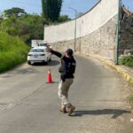 #Xalapa: Riesgo de colapso en muro de contención de acceso alterno a Las Fuentes.