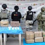 Asegura SSP más de 92 kilos de presunta droga y detiene a 31 personas.