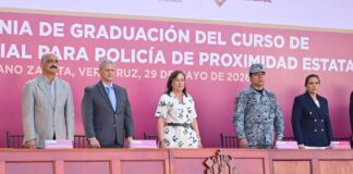 La paz se construye con policías preparados y comprometidos: Rocío Nahle.