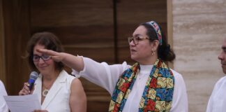 Claudia Arlett Espino, Secretaria Ejecutiva del INE tomó protesta como miembro honorífico del Colegio de Ejecutivos Electorales de México A.C.