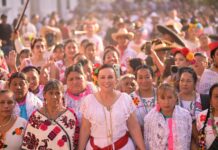 Yolpaki visibiliza la cultura, tradición y pueblos originarios: Rocío Nahle.