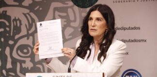 Obligan a Kenia Lopez Rabadán a suspender Reunión Interparlamentaria México-España