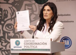 Obligan a Kenia Lopez Rabadán a suspender Reunión Interparlamentaria México-España