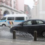 Lluvias por interacción de vaguada por Frente Frío 50 deja afectaciones menores en Xalapa.