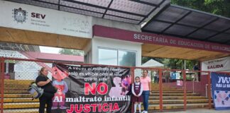 Madres de familia exigen justicia por maltrato infantil en primaria de El Higo.