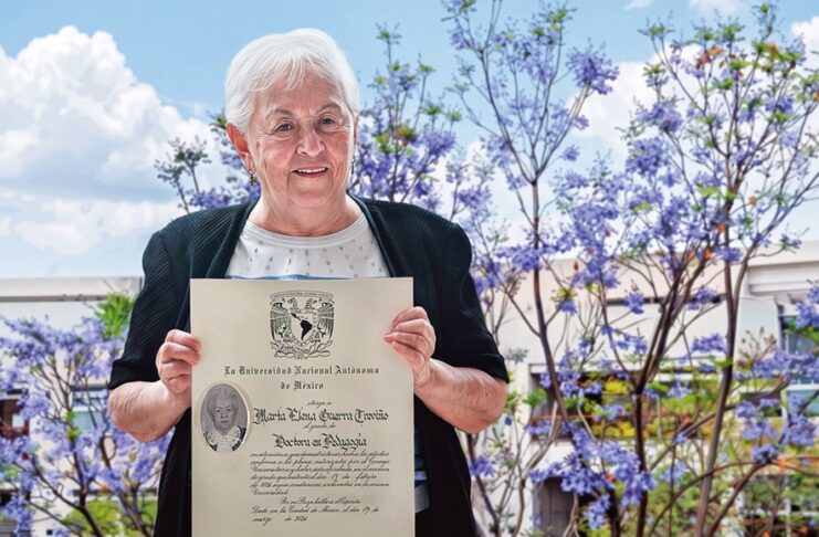 Doctora a los 89 años: una vida dedicada al estudio.