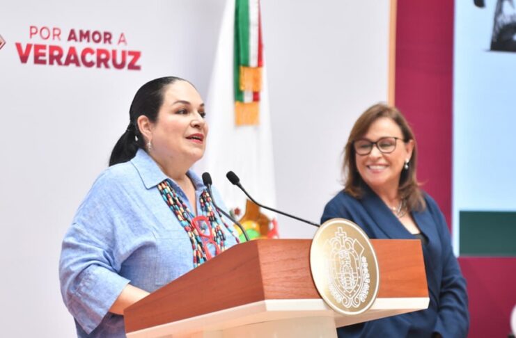 En apoyo al campo veracruzano, el Gobierno de México liberó el 11 de mayo a 3,418 mujeres productoras y pequeños productores de sus adeudos con FND
