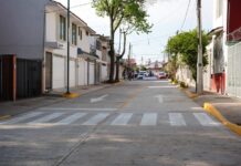 Vecinos de Indeco Ánimas respaldan obra en calle Schubert y rechazan desinformación.
