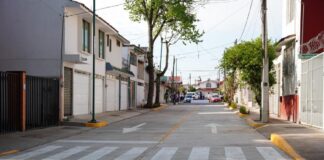 Vecinos de Indeco Ánimas respaldan obra en calle Schubert y rechazan desinformación.