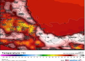 #Veracruz: Se prevé una semana lluviosa con tormentas y ambiente caluroso a bochornoso.