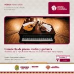 SECVER invita a ciclo de presentaciones musicales en el Centro Cultural de Coatepec