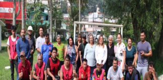 En el Rastro Municipal se fortalece la convivencia laboral; se realizó actividad deportiva y plática sobre salud mental
