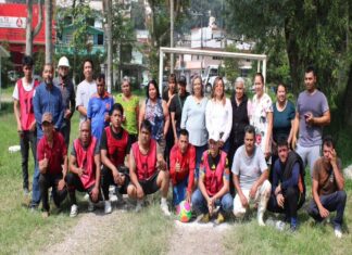 En el Rastro Municipal se fortalece la convivencia laboral; se realizó actividad deportiva y plática sobre salud mental