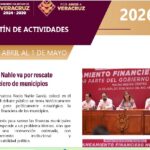 Veracruz fortalece infraestructura, finanzas municipales y desarrollo social con agenda exhaustiva encabezada por Rocío Nahle