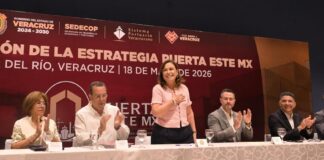 Presenta Veracruz estrategia “Puerta Este MX”; tiene condiciones para la inversión y el desarrollo: Rocío Nahle
