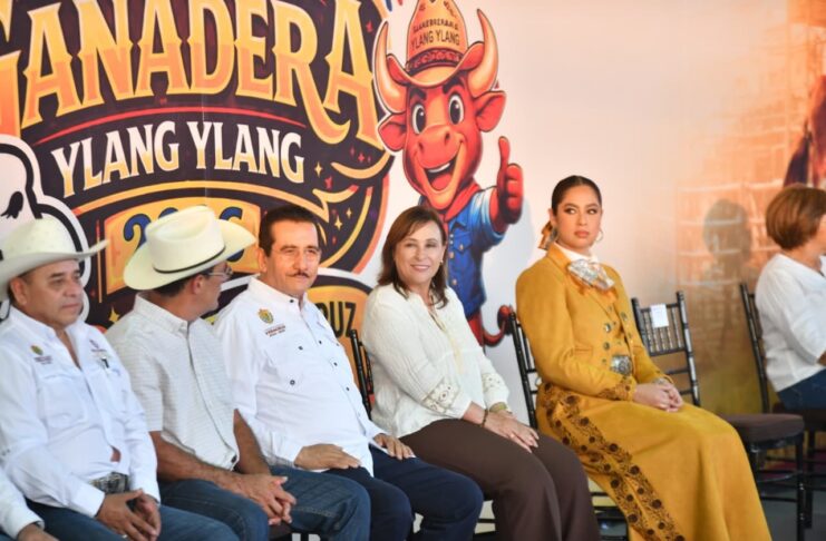 En la Expo Ylang Ylang, Rocío Nahle anuncia aumento sostenido al presupuesto y apoyos ganaderos