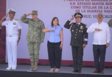 Relevo en la GN fortalece la Estrategia de Seguridad en Veracruz: Gobernadora