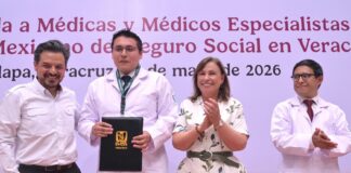 Se incorporan 516 especialistas al IMSS en Veracruz para reforzar la atención médica