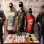 Fin de semana deja 40 detenciones y más de 250 dosis de droga asegurada: SSP