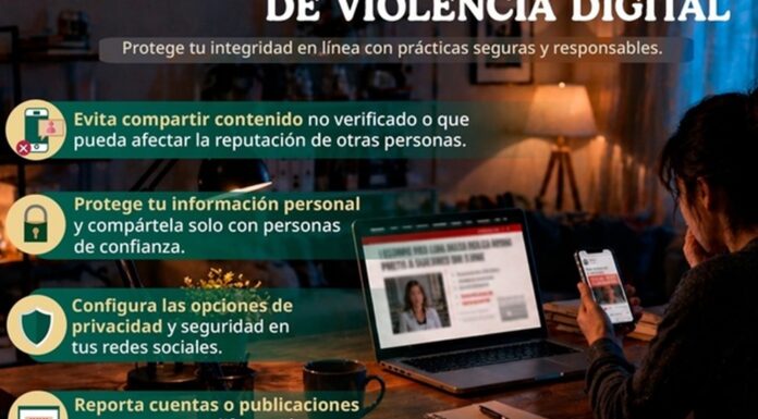 SSPC emite recomendaciones para evitar ser víctima de violencia digital.