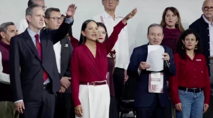 Cierran filas en Morena y en congreso exprés entrega liderazgo nacional a Ariadna Montiel.