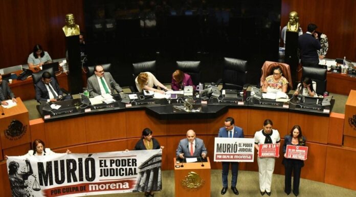 En fast track y desaseo legislativo Senado aprueba paquete de reformas electorales y judiciales