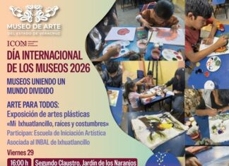 Celebra SECVER Día Internacional de los Museos con talleres y exposiciones.