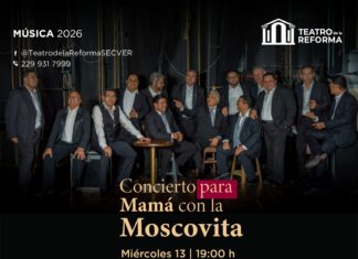 Invitan SECVER y UV al Concierto para mamá con la Moscovita