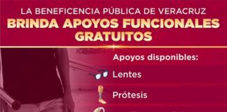 Entrega Secretaría de Salud apoyos funcionales de manera gratuita .