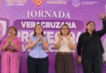 Más de 3 mil mujeres valientes han solicitado apoyo mediante “Veracruzana Protegida”: Rocío Nahle.