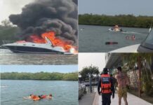 Zenyazen Escobar rechaza vínculos con yate incendiado y acusa desinformación tras accidente en El Estero
