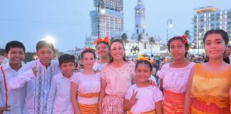Rocío Nahle celebra otra noche de alegría, ritmo y danzas en Yolpaki 2026