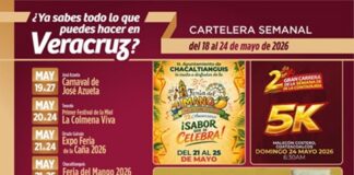 Semana llena de tradición, música y convivencia con actividades en Veracruz hasta el 24 de mayo
