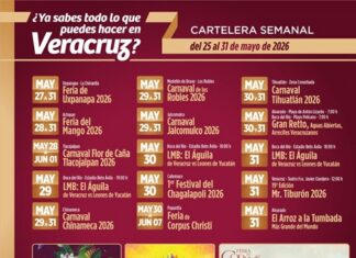 En la última semana de mayo, disfruta de la cultura y tradición en Veracruz