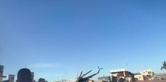 Helicóptero de la Marina se desploma al despegar en Mazatlán; investigan falla mecánica