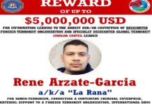 Pese a trascendidos de captura de La Rana René Arzate, no hay confirmación oficial