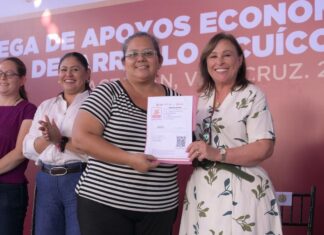 Rocío Nahle destina 2.86 mdp para apoyar a pescadores de la región de Actopan