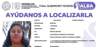 Abigail, en calidad de desaparecida.
