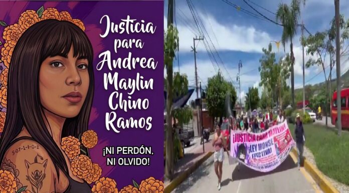 A un año del feminicidio de Andrea Maylin, colectivos acusan impunidad y exigen capturas.