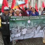 Antorchistas marchan en Xalapa para exigir audiencia con la gobernadora y solución a rezagos en obra pública.