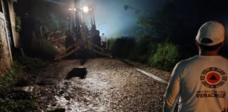 Gobierno de Veracruz mantiene coordinación permanente ante afectaciones por lluvias