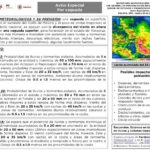 #Veracruz: Aviso Especial por lluvias fuertes.