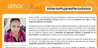 Organizaciones denuncian intimidación contra periodista en Guanajuato