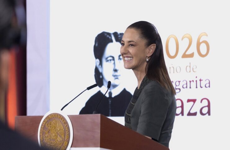 Presidenta celebra récord en exportaciones con 709 mil mdd y crecimiento de 2.1% en la actividad industrial