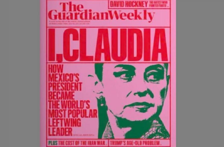 The Guardian analiza el fenómeno político de Claudia Sheinbaum y destaca su liderazgo de la Izquierda