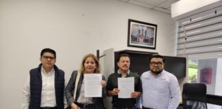 En el Congreso, firman acuerdos ediles de Camarón de Tejeda