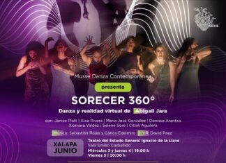 Performance SORECER 360°. Danza y realidad virtual, en el Teatro del Estado